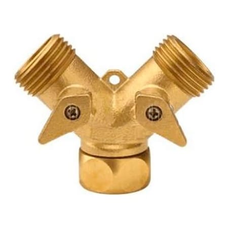 Ors Nasco Brass Garden Hose "Y" Valve 238-500GHY